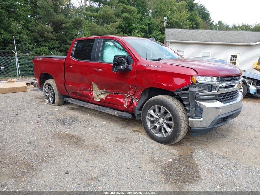 2020 CHEVROLET SILVERADO 1500 4WD  SHORT BED LT | 1GCUYDED4LZ322895 | UPCARS