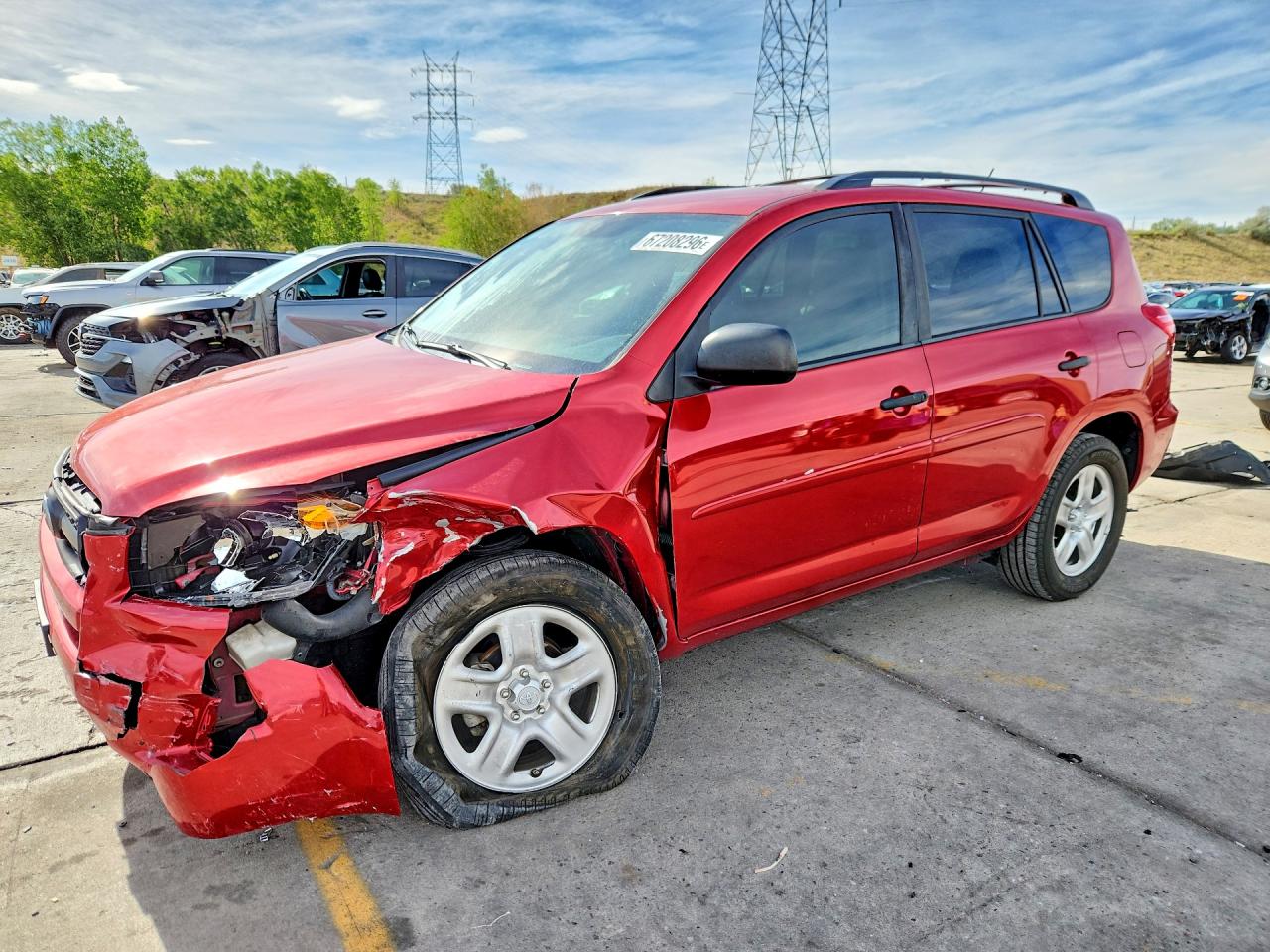 2012 TOYOTA RAV4 BASE | 2T3BF4DV8CW222872 | UPCARS