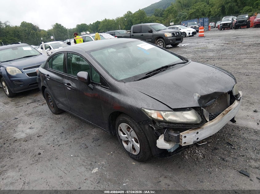 2014 HONDA CIVIC LX | 19XFB2F57EE218020 | UPCARS