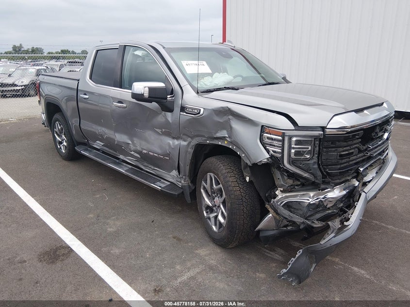 2023 GMC SIERRA 1500 4WD  SHORT BOX SLT | 3GTUUDED9PG176673 | UPCARS