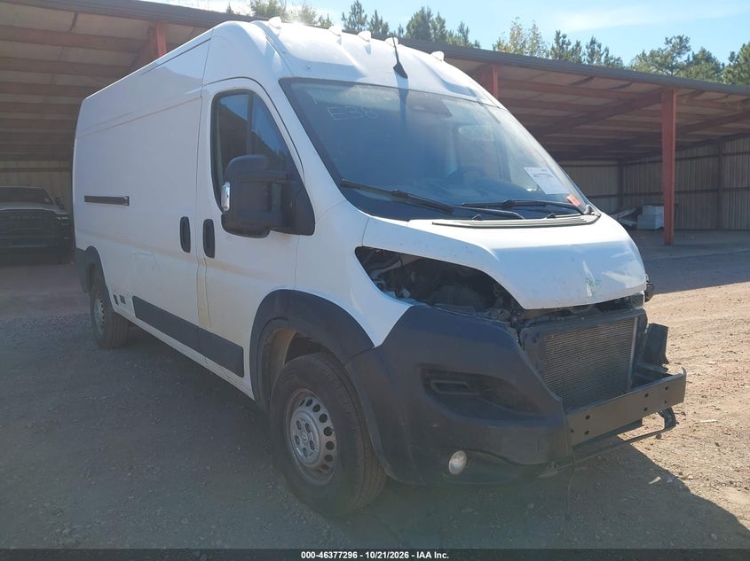 2025 RAM PROMASTER 3500 TRADESMAN HIGH ROOF 159 WB W/PASS SEAT | 3C6MRVHG8SE548688 | UPCARS