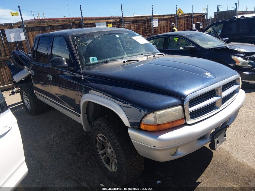 2003 DODGE DAKOTA SLT | 1D7HG48N23S177914 | UPCARS
