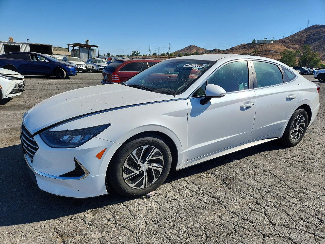 2021 HYUNDAI SONATA BLUE | KMHL24JJ3MA033754 | UPCARS