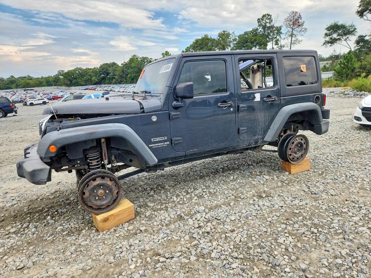 2017 JEEP WRANGLER SPORT | 1C4BJWDG5HL691178 | UPCARS