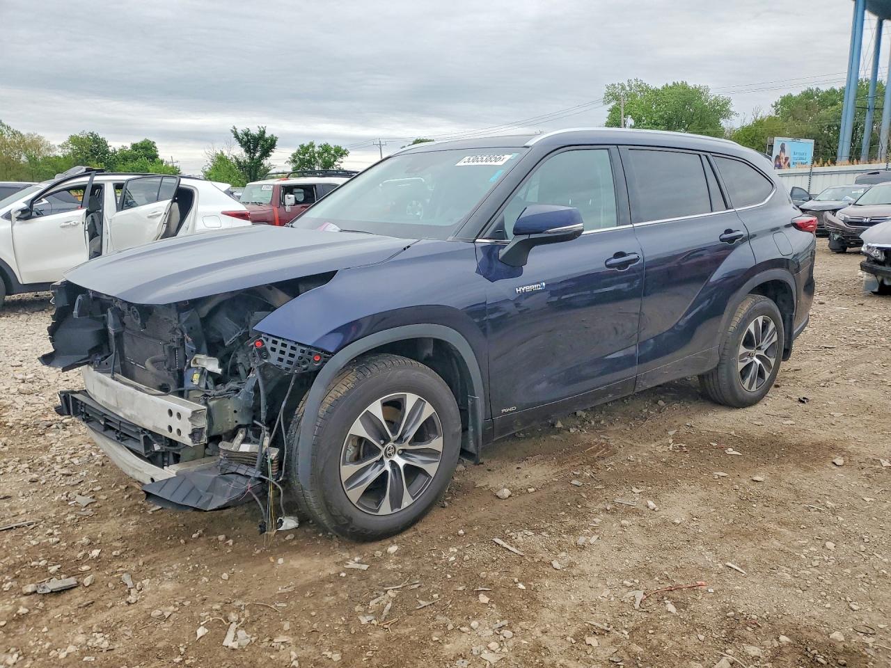 2020 TOYOTA HIGHLANDER HYBRID XLE | 5TDGBRCH9LS503915 | UPCARS
