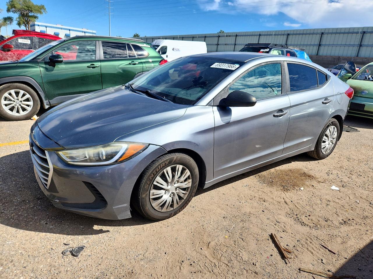 2017 HYUNDAI ELANTRA SE | KMHD74LF1HU383970 | UPCARS