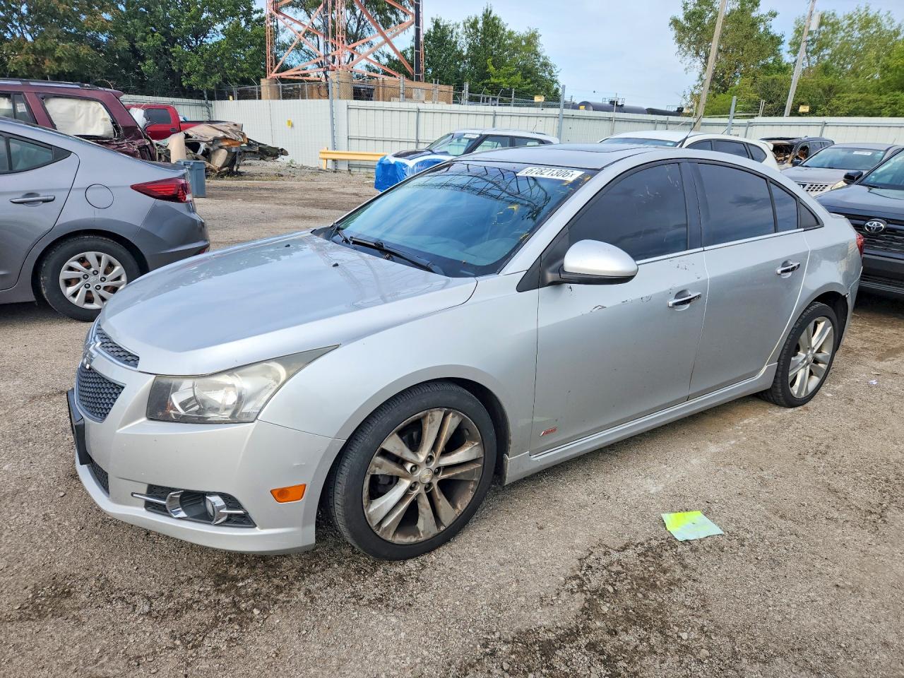 2014 CHEVROLET CRUZE LTZ | 1G1PG5SB6E7334384 | UPCARS