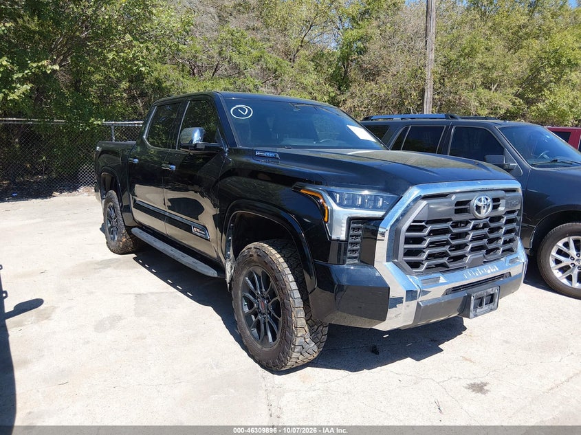 2025 TOYOTA TUNDRA HYBRID 1794 EDITION CREWMAX 5.5' BED | 5TFMC5DB6SX109798 | UPCARS