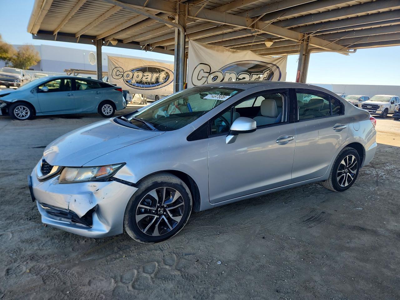 2013 HONDA CIVIC EX | 19XFB2F87DE267503 | UPCARS