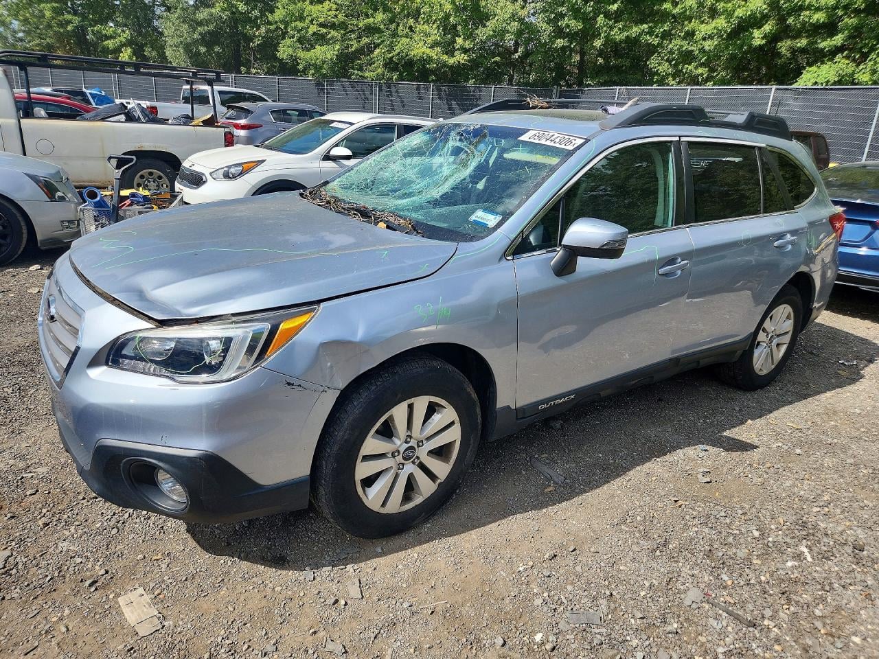 2017 SUBARU OUTBACK 2.5I PREMIUM | 4S4BSAHC2H3340098 | UPCARS