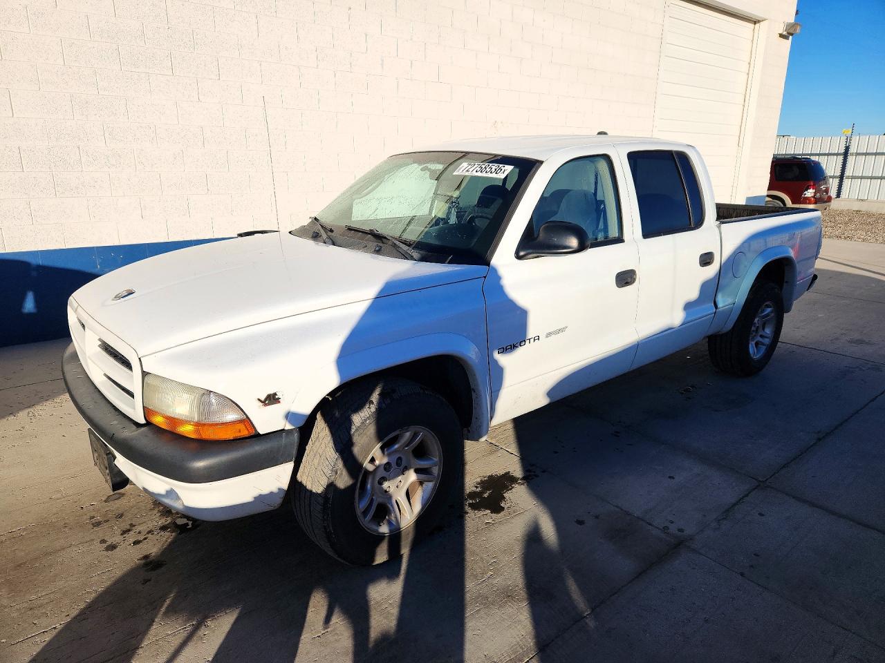 2002 DODGE DAKOTA QUAD SPORT | 1B7HL38N52S719991 | UPCARS