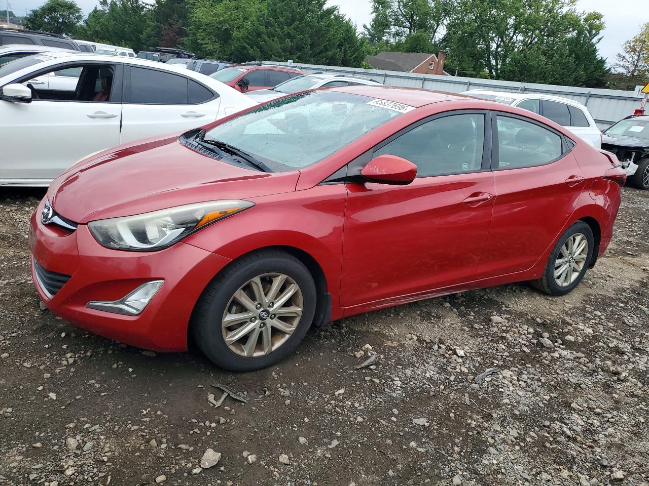 2014 HYUNDAI ELANTRA SE | KMHDH4AE0EU174366 | UPCARS