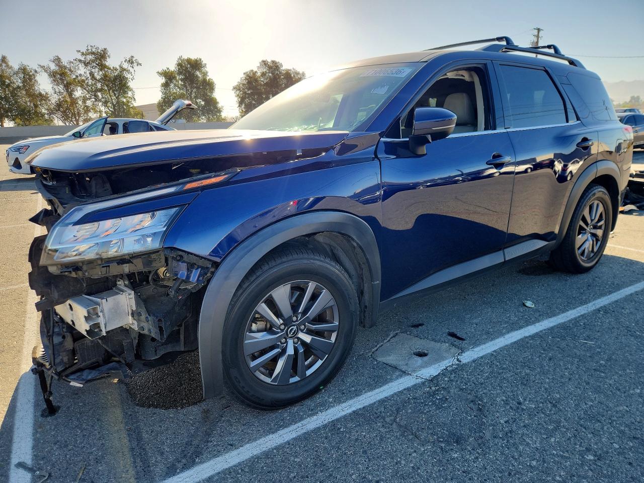 2022 NISSAN PATHFINDER SV | 5N1DR3BB9NC239152 | UPCARS