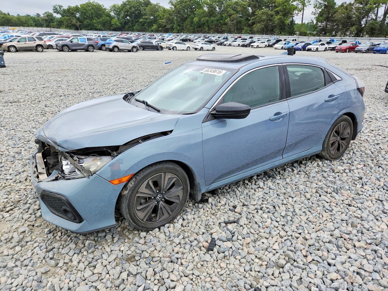 2018 HONDA CIVIC EX | SHHFK7H57JU209704 | UPCARS