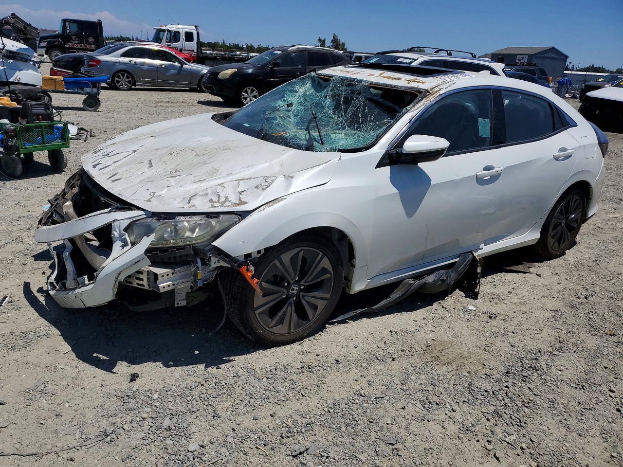 2017 HONDA CIVIC EXL | SHHFK7H73HU401231 | UPCARS