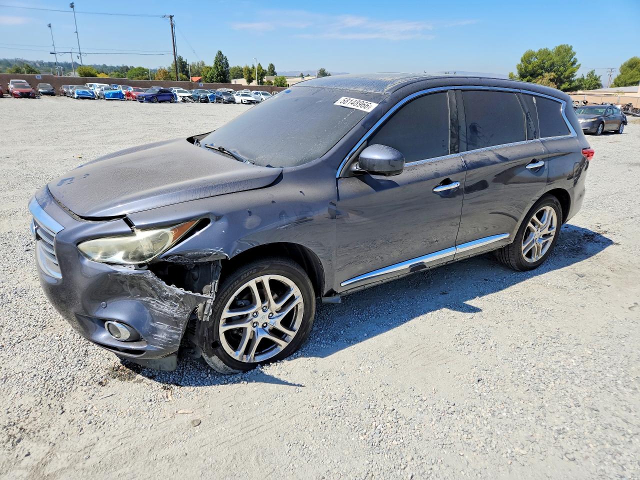 2013 INFINITI JX35 | 5N1AL0MNXDC308424 | UPCARS
