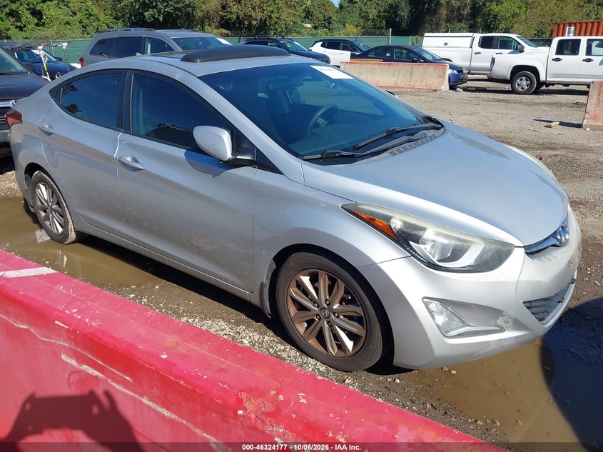 2014 HYUNDAI ELANTRA SE | 5NPDH4AE3EH519274 | UPCARS
