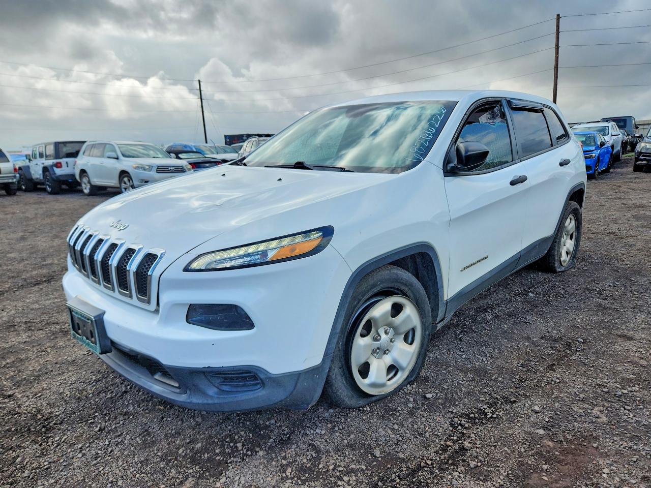 2016 JEEP CHEROKEE SPORT | 1C4PJLAB2GW371259 | UPCARS