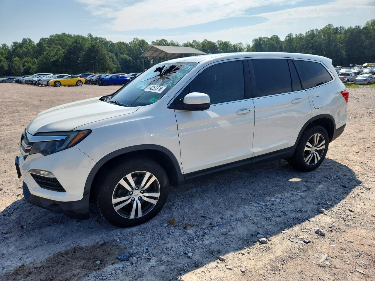2017 HONDA PILOT EXL | 5FNYF6H50HB035610 | UPCARS