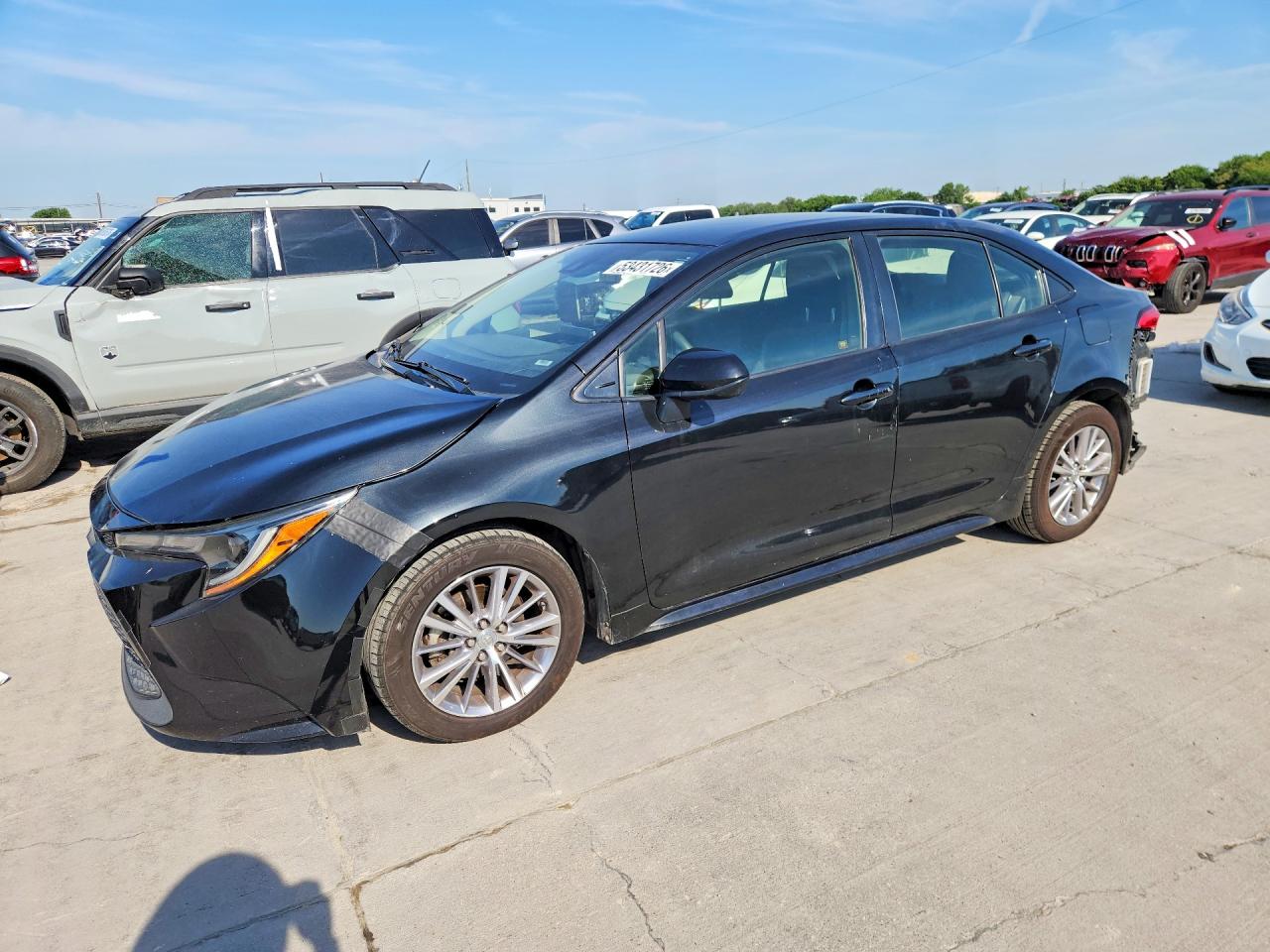 2020 TOYOTA COROLLA LE | JTDEPRAE7LJ018543 | UPCARS
