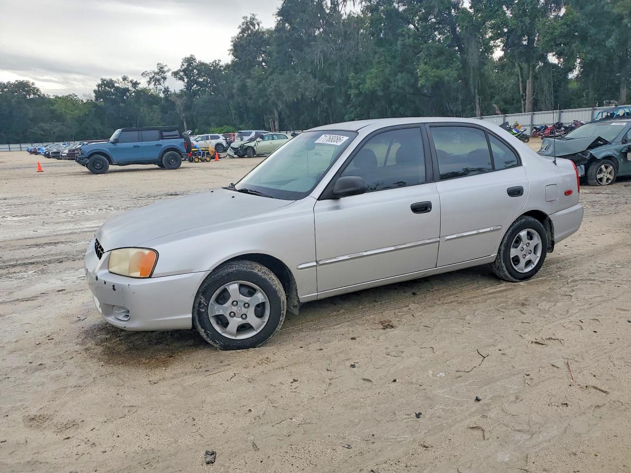2001 HYUNDAI ACCENT GL | KMHCG45CX1U243727 | UPCARS