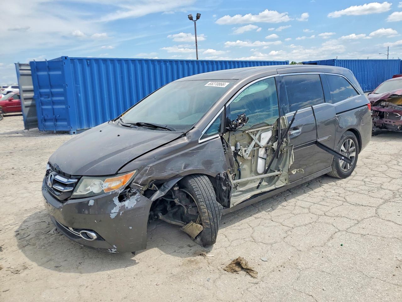 2014 HONDA ODYSSEY TOURING | 5FNRL5H93EB070115 | UPCARS