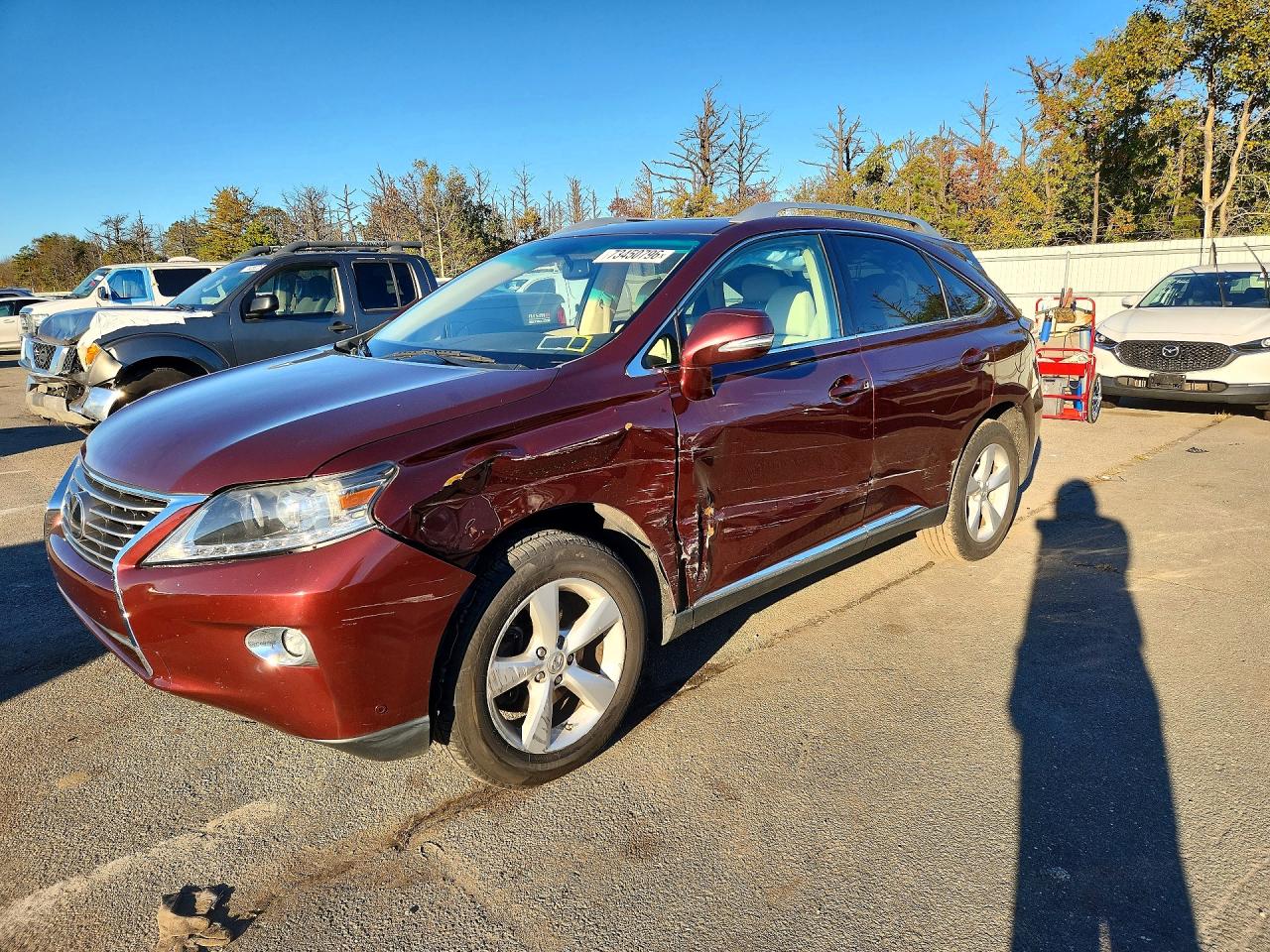 2015 LEXUS RX BASE | 2T2BK1BA3FC266430 | UPCARS