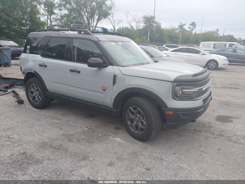 2021 FORD BRONCO SPORT BADLANDS | 3FMCR9D94MRB33698 | UPCARS