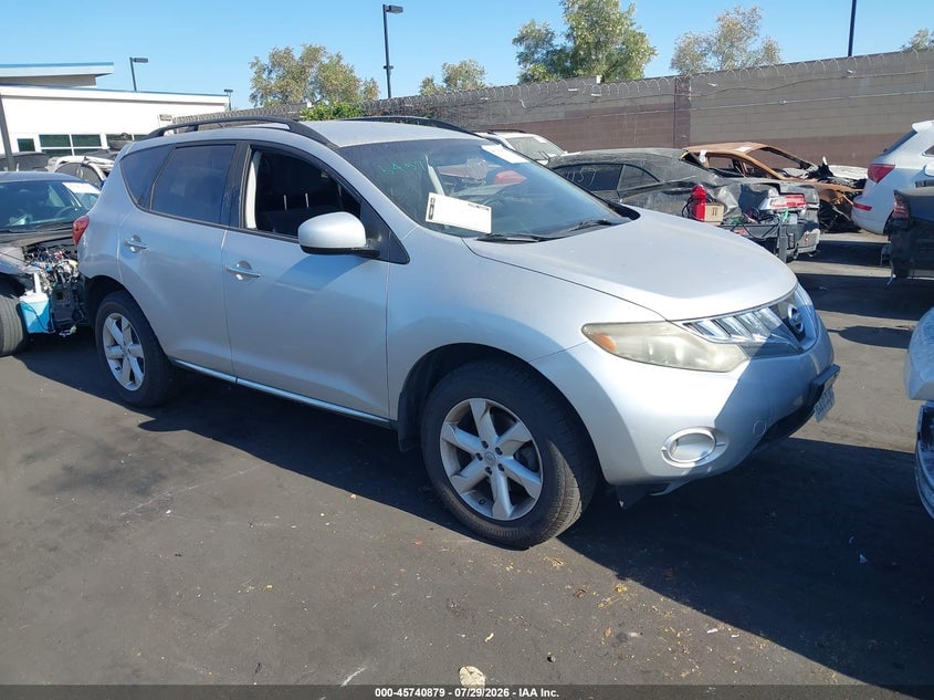 2009 NISSAN MURANO S | JN8AZ18U69W102005 | UPCARS