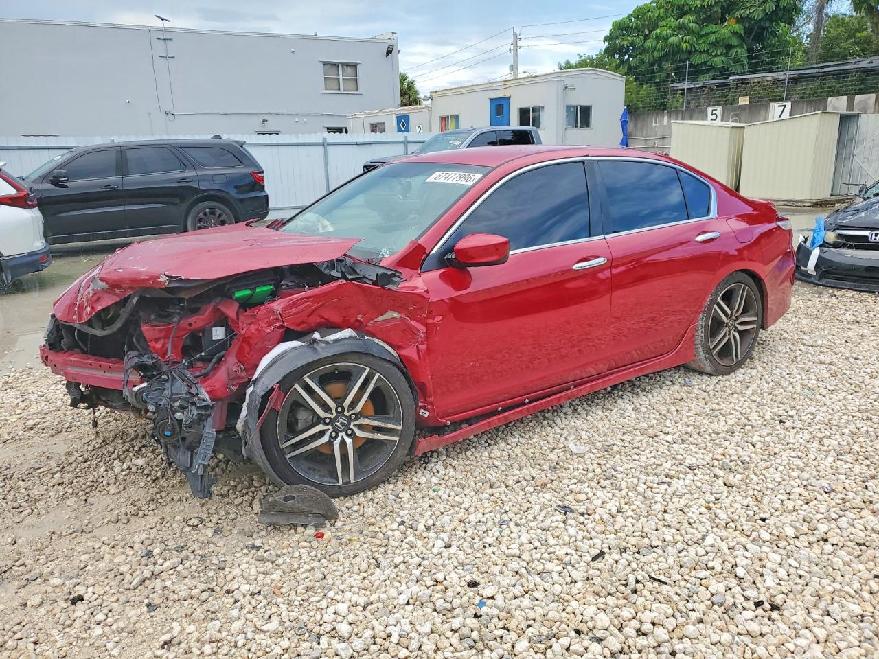 2017 HONDA ACCORD SPORT | 1HGCR2F58HA220138 | UPCARS