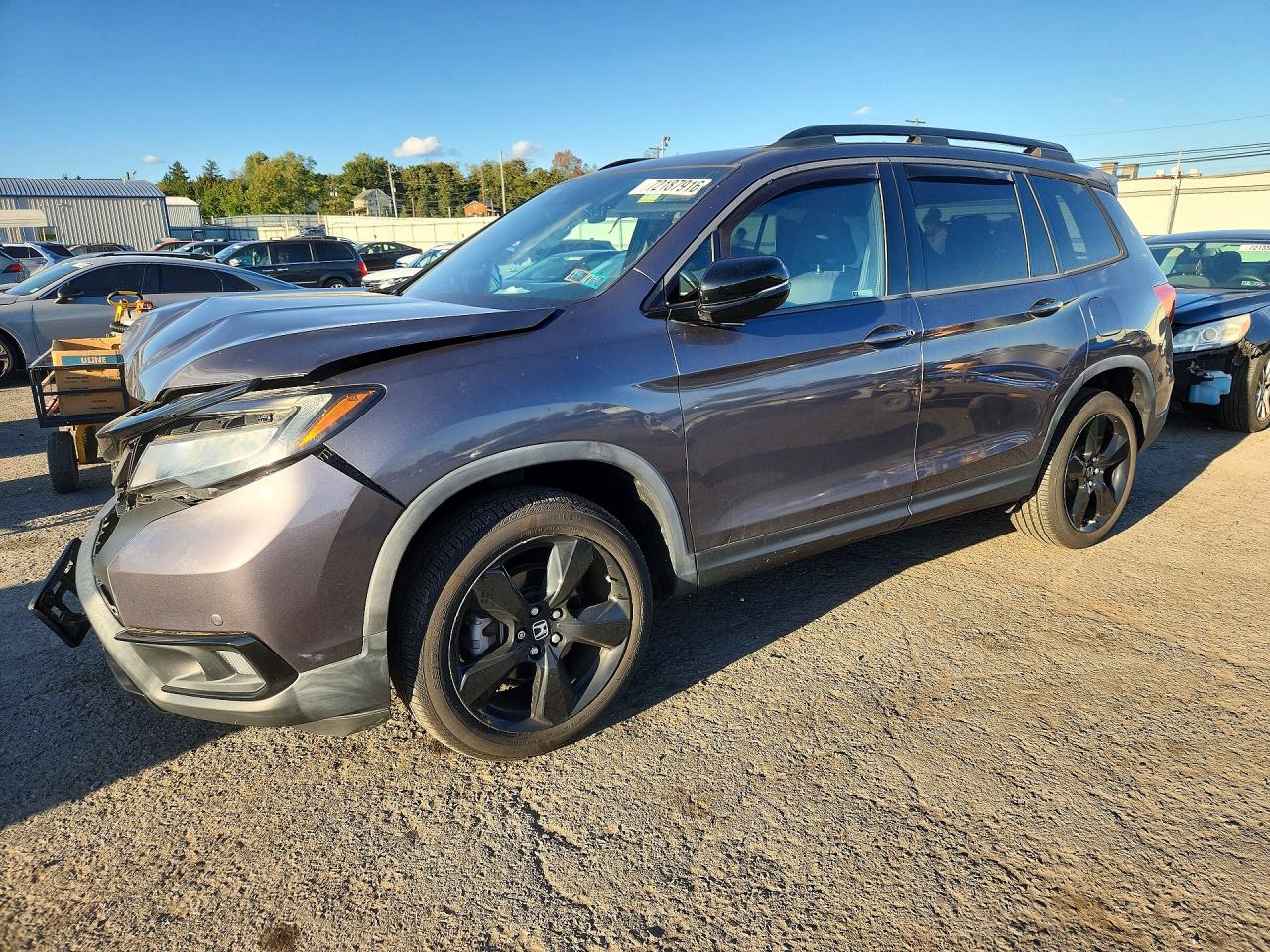 2019 HONDA PASSPORT ELITE | 5FNYF8H08KB015726 | UPCARS