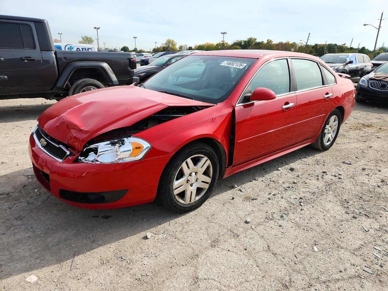2012 CHEVROLET IMPALA LTZ | 2G1WC5E38C1107901 | UPCARS
