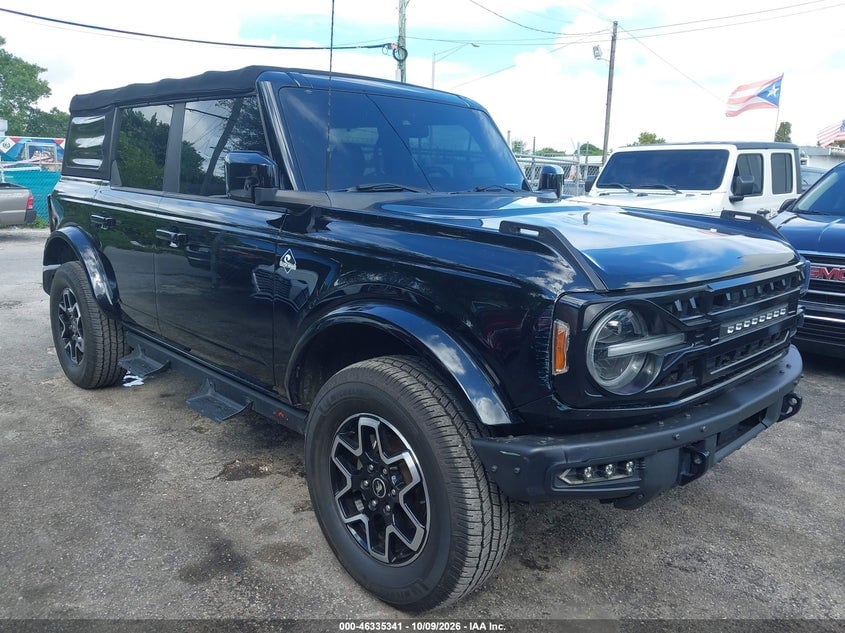 2022 FORD BRONC OUTER BANKS | 1FMDE5BH9NLA71329 | UPCARS