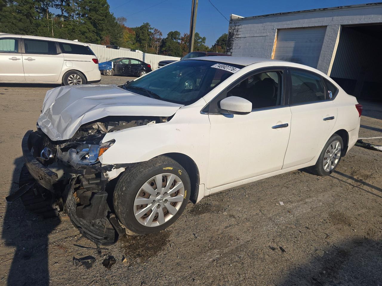 2018 NISSAN SENTRA S | 3N1AB7AP5JY320685 | UPCARS