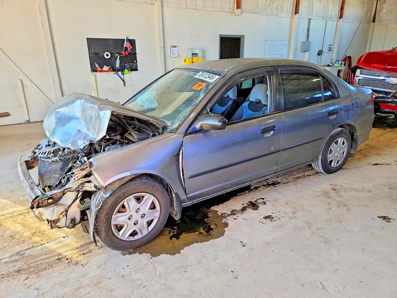 2005 HONDA CIVIC DX VP | 2HGES16335H583143 | UPCARS