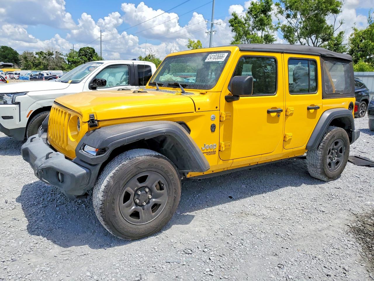2021 JEEP WRANGLER SPORT | 1C4HJXDG7MW506055 | UPCARS