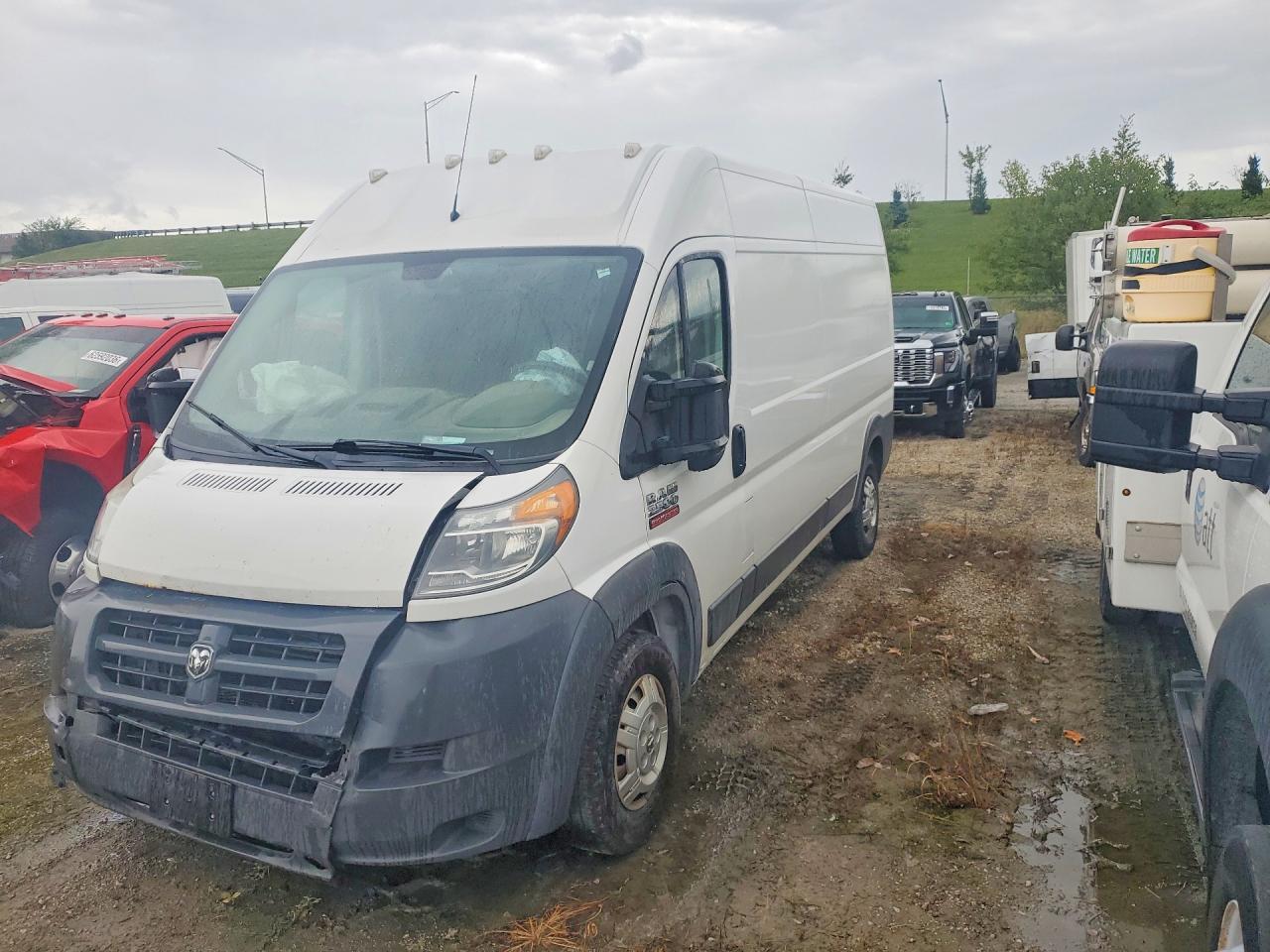 2016 RAM PROMASTER DELIVERY VAN | 3C6TRVDG9GE126633 | UPCARS