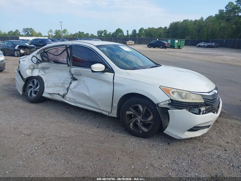 2016 HONDA ACCORD LX | 1HGCR2F37GA008361 | UPCARS