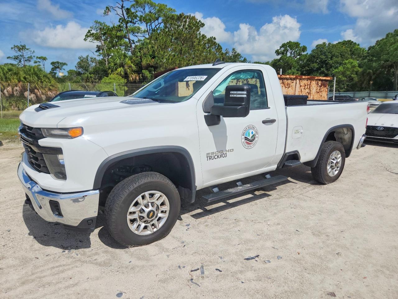 2024 CHEVROLET SILVERADO C2500 HEAVY DUTY | 1GC3WLEY0RF154763 | UPCARS