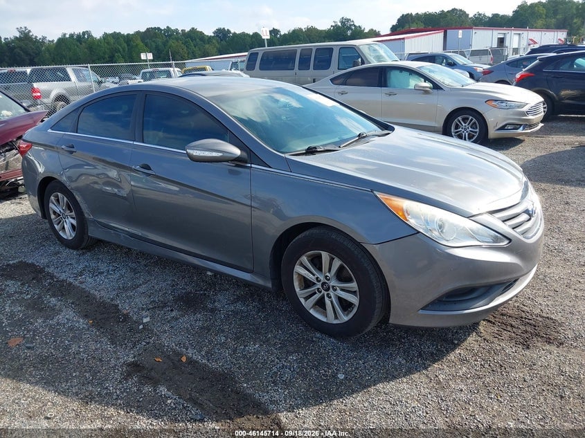 2014 HYUNDAI SONATA GLS | 5NPEB4AC0EH897797 | UPCARS