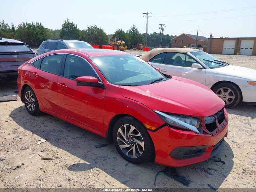 2018 HONDA CIVIC EX | 2HGFC2F78JH533780 | UPCARS