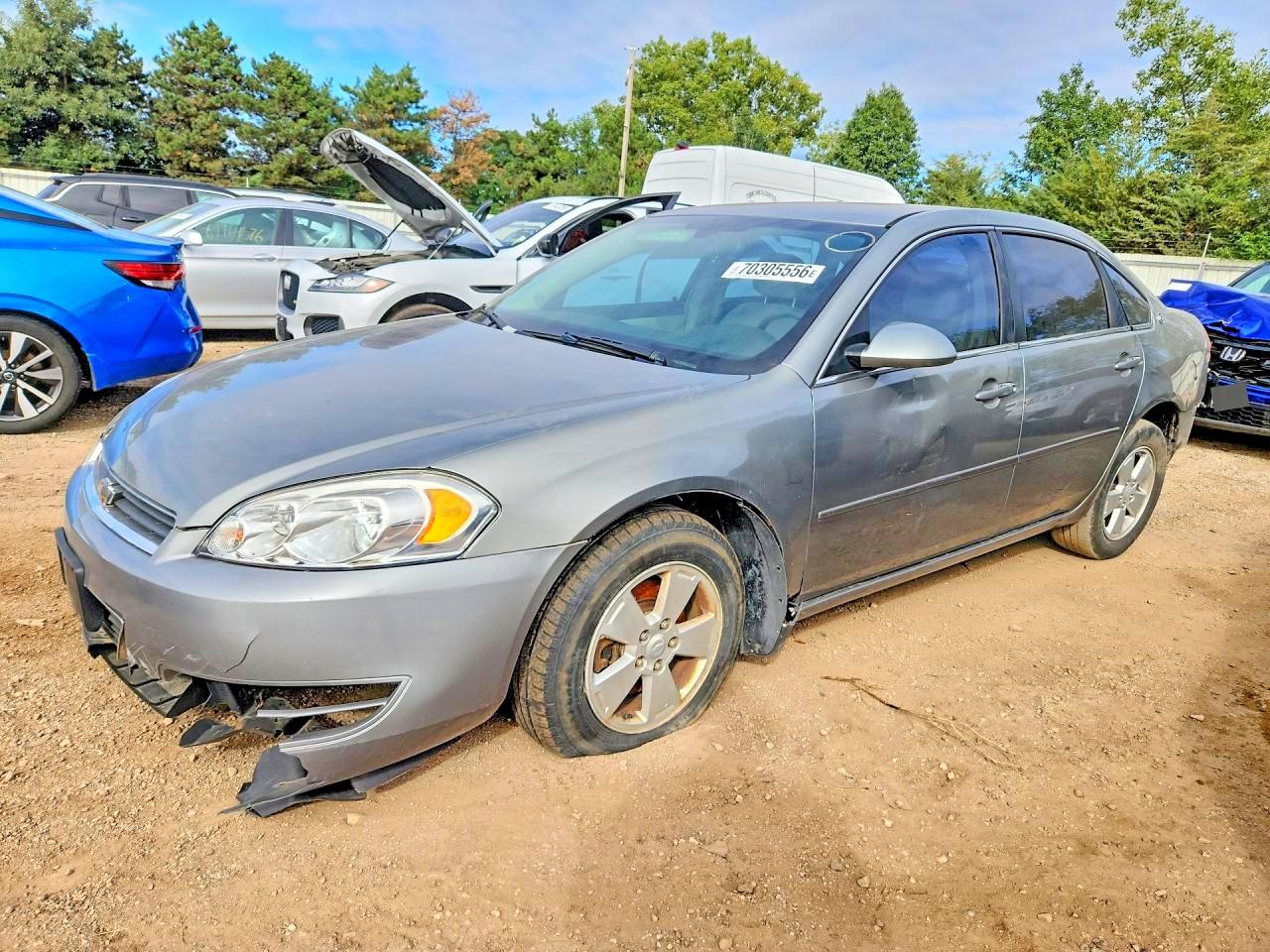 2008 CHEVROLET IMPALA LT | 2G1WT58K689163265 | UPCARS