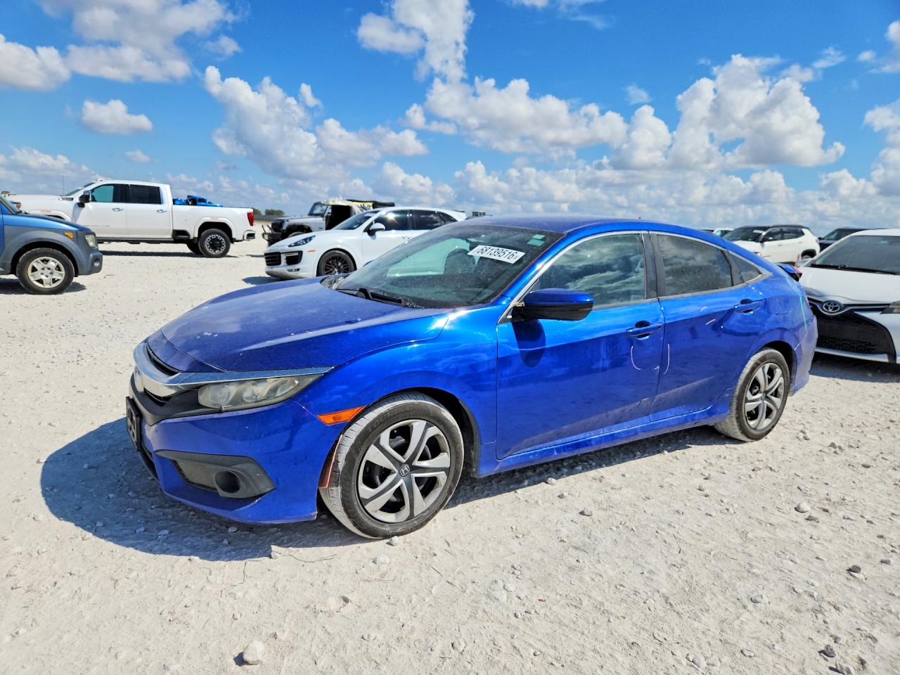 2016 HONDA CIVIC LX | 19XFC2F67GE060514 | UPCARS