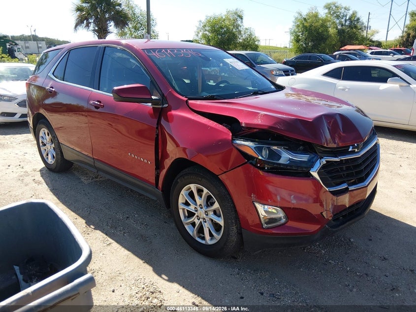 2020 CHEVROLET EQUINOX FWD LT 1.5L TURBO | 2GNAXKEV7L6263282 | UPCARS
