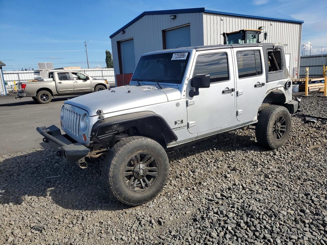 2007 JEEP WRANGLER X | 1J4GA39187L193669 | UPCARS