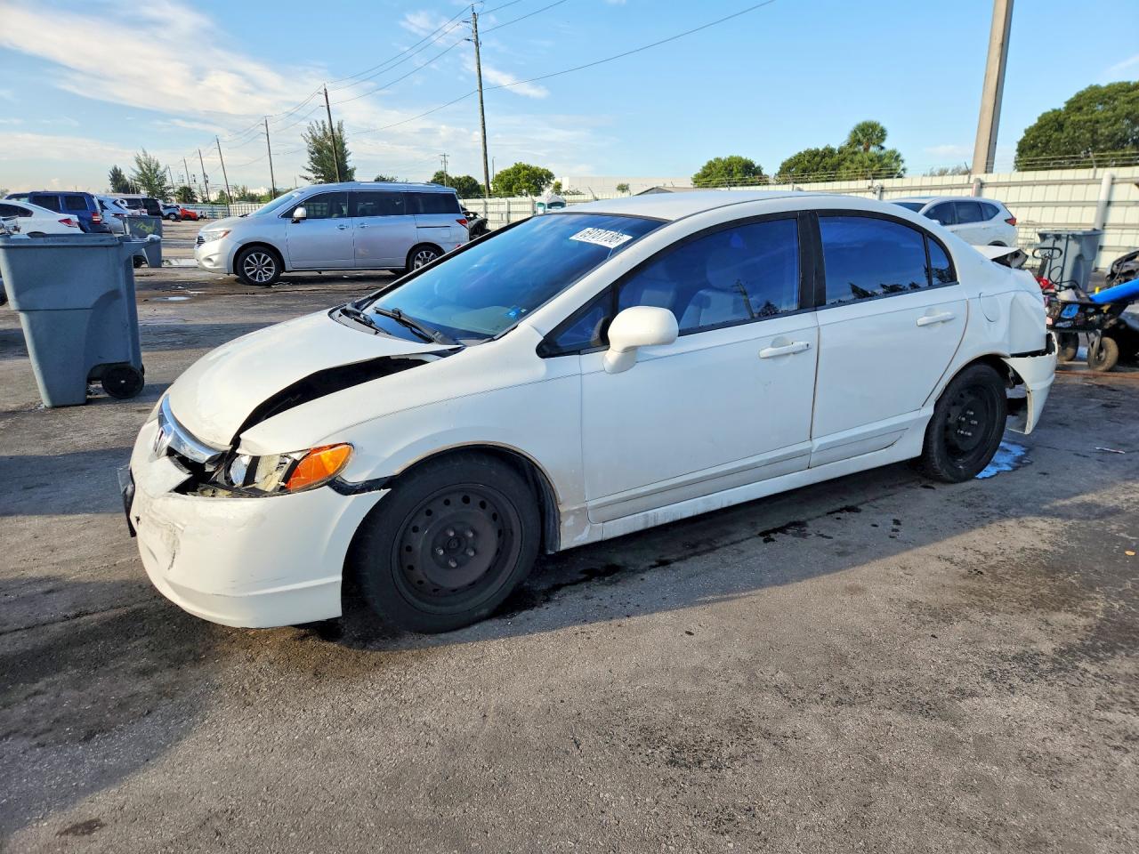 2008 HONDA CIVIC LX | 1HGFA16568L008261 | UPCARS