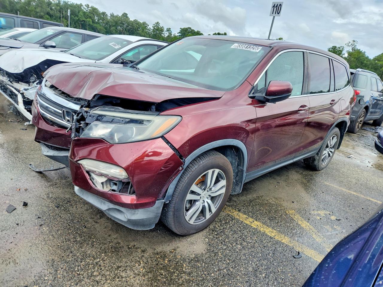 2018 HONDA PILOT EXL | 5FNYF5H55JB003980 | UPCARS