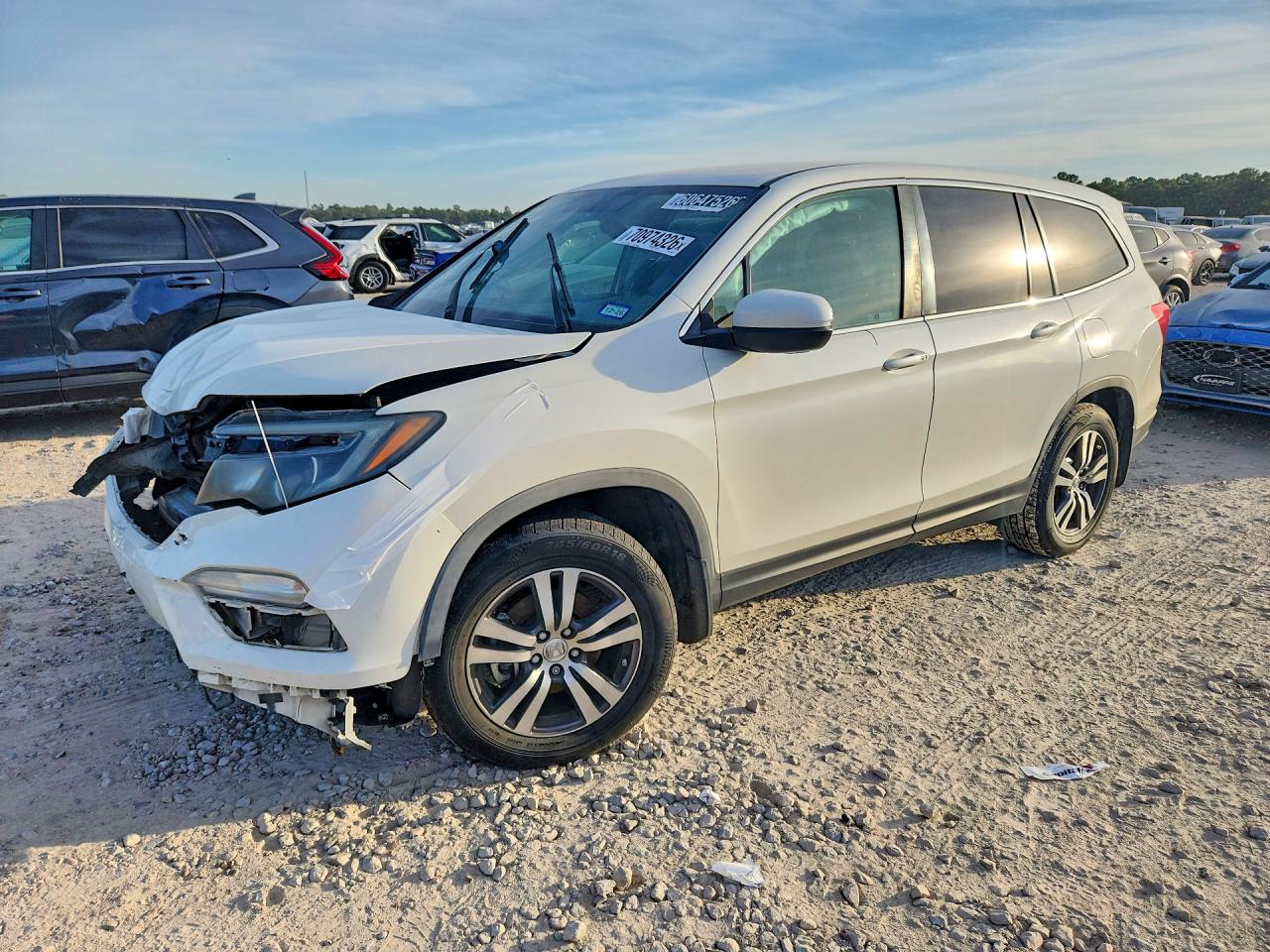2018 HONDA PILOT EX | 5FNYF5H30JB003416 | UPCARS