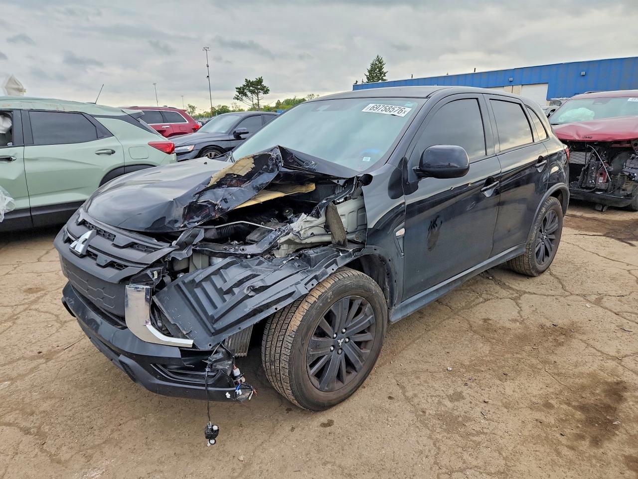 2022 MITSUBISHI OUTLANDER ES | JA4APUAU9NU015549 | UPCARS