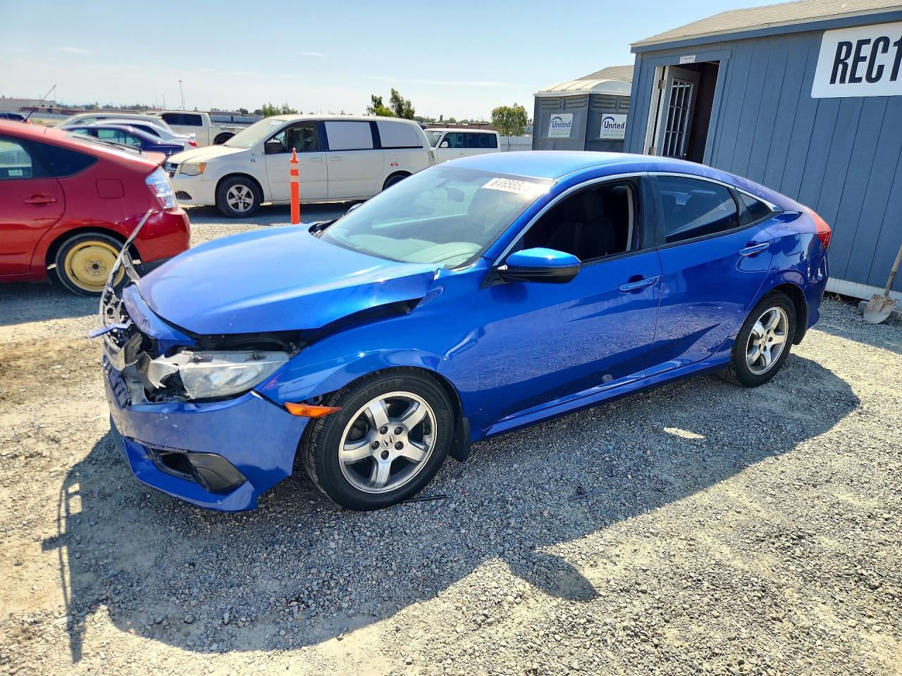 2017 HONDA CIVIC LX | 19XFC2F51HE031616 | UPCARS